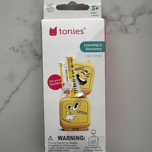 Tonies Yellow Kids Comedy Audio Toy